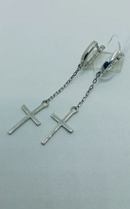 Серьги серебряные