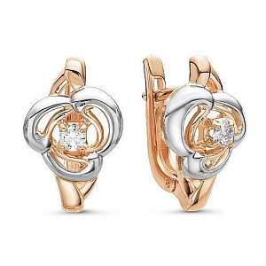 серьги (Au 585) 02-1972