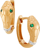 серьги (Au 585) 21033, изображение 1