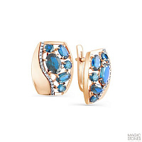 серьги (Au 585) 02-2-528-1101-011, изображение 1