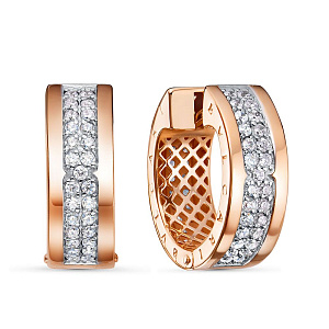 серьги (Au 585) 120650