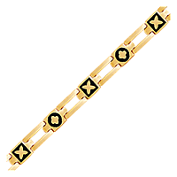 браслет (Au 585) Б19350, изображение 1