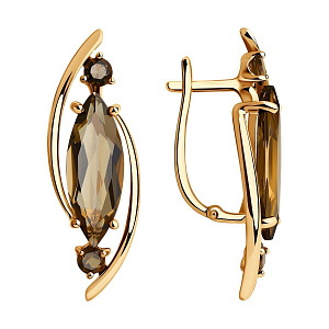 серьги (Au 585) 726845