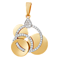 подвеска (Au 585) П20802, изображение 1