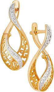 серьги (Au 585) 22637