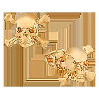 серьга (Au 585) 11381, изображение 1