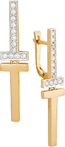 серьги (Au 585) 23342