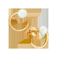 серьги (Au 585) 18329, изображение 1