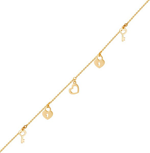 браслет (Au 585) Б23141