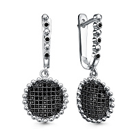 серьги (Ag 925) SE3315B_SR_SP_WG, изображение 1