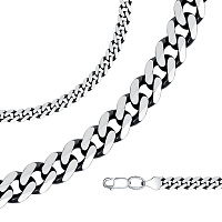 цепь (Ag 925) ПГВ120-Ч, изображение 1