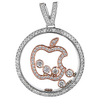 подвеска (Ag 925) WSP2268_PD_CRYST_VR, изображение 1