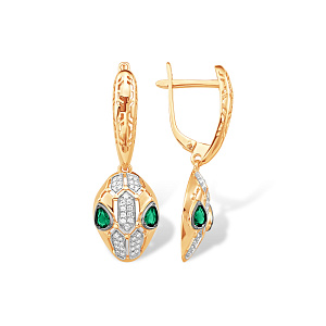 Серьги (Золото 585К) С19220715
