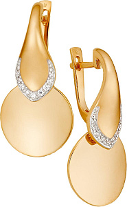 серьги (Au 585) 23621