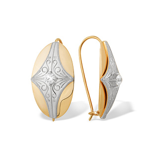 Серьги (Золото 585К) С1527101