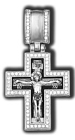Крест (Ag 925) 18355КЛ96ф, изображение 1