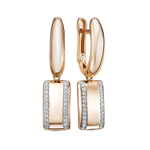 серьги (Au 585) 120094