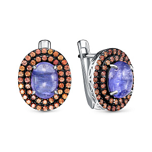 серьги (Ag 925) STK-051_SR_OS_TA_WG