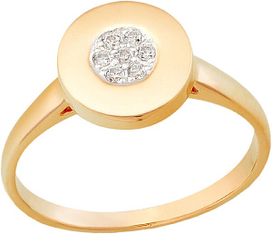 кольцо (Au 585) К14579