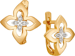 серьги (Au 585) 24548