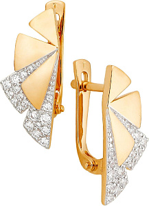 серьги (Au 585) 23088