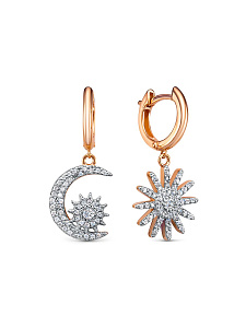 серьги (Au 585) 120359