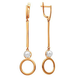 серьги (Au 585) 40100000