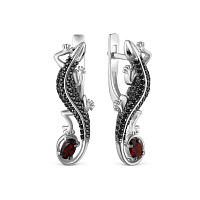 серьги (Ag 925) 2-466рч41604, изображение 1