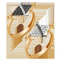 кольцо (Au 585) К23385, изображение 1