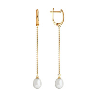 серьги (Au 585) 792070, изображение 1