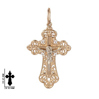крест (Au 585) 54180030, изображение 1
