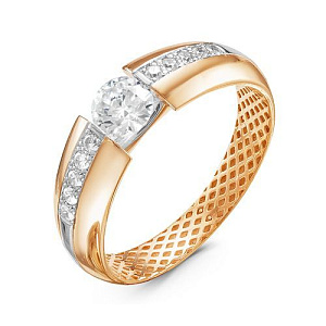 кольцо (Au 585) дф110146