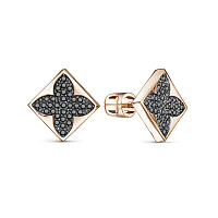 050125 ч серьги (Au 585), изображение 1