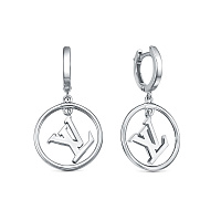 серьги (Ag 925) с120498, изображение 1