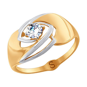 кольцо (Au 585) 017778