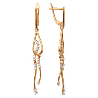 серьги (Au 585) 30064400, изображение 1