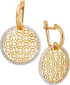 серьги (Au 585) 22703