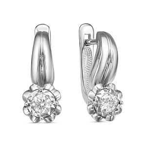 серьги (Au 585) ЗА-02-01819-03-001-02-03