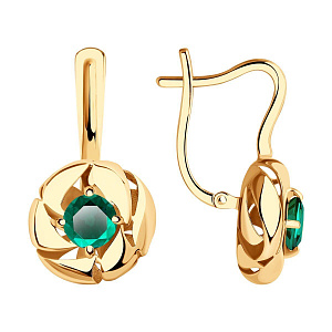 серьги (Au 585) 727770