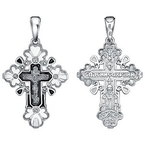 крест (Ag 925) 13-001344-130000