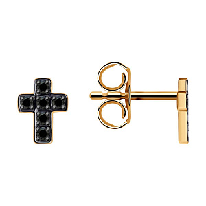 серьги (Au 585) 029559