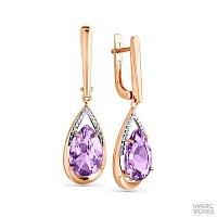 серьги (Au 585) 02-2-558-5801-011, изображение 1