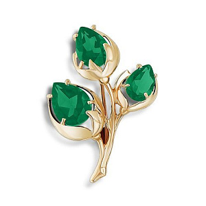 брошь (Au 585) 07-1-073-1900-010