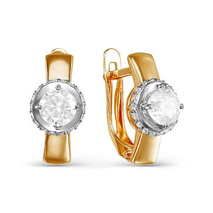 серьги (Au 585) 124466