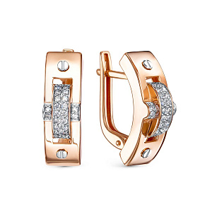 серьги (Au 585) 120200