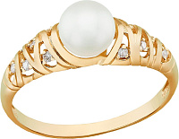 кольцо (Au 585) К18744, изображение 1