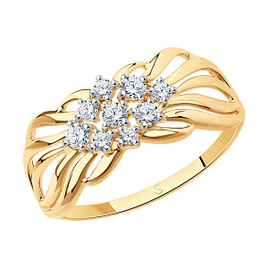 кольцо (Au 585) 017341