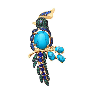 брошь (Au 585) 740184