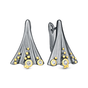 серьги (Ag 925) YE02644_SR_BJ