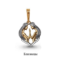 подвеска (Au 585) 22847А, изображение 1